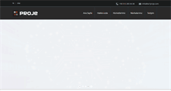 Desktop Screenshot of be7proje.com